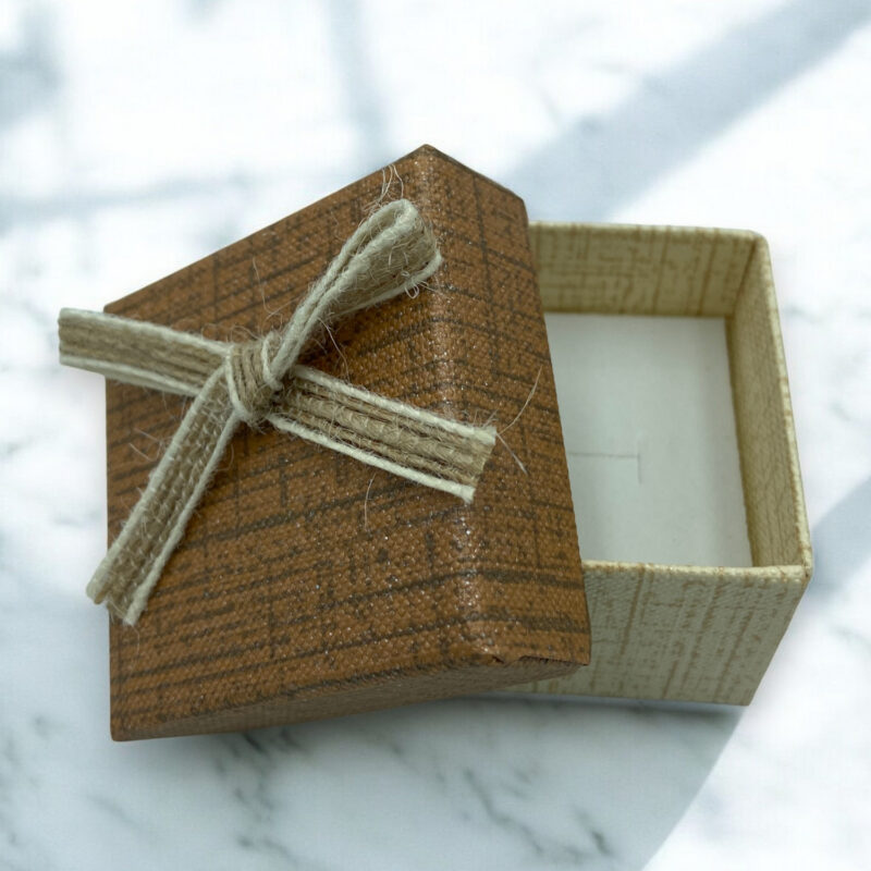 Pudełko ozdobne na biżuterię zapakuj na prezent